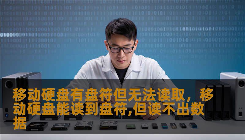 移动硬盘有盘符但无法读取，移动硬盘能读到盘符,但读不出数据