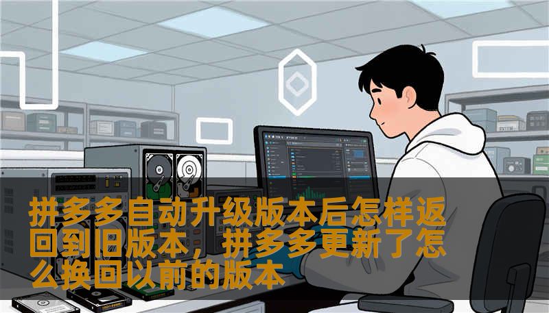 拼多多自动升级版本后怎样返回到旧版本，拼多多更新了怎么换回以前的版本