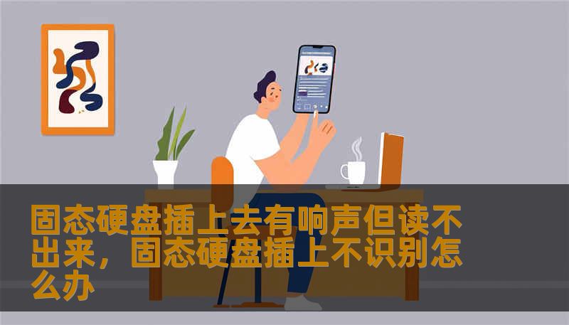 固态硬盘插上去有响声但读不出来，固态硬盘插上不识别怎么办