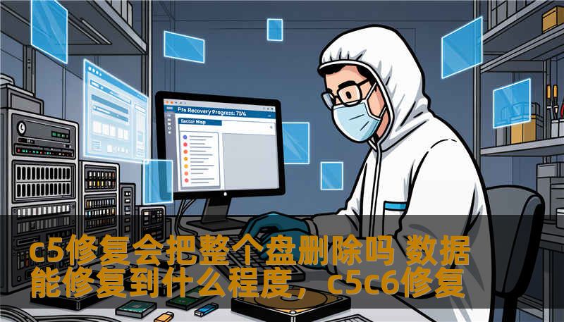 c5修复会把整个盘删除吗 数据能修复到什么程度，c5c6修复