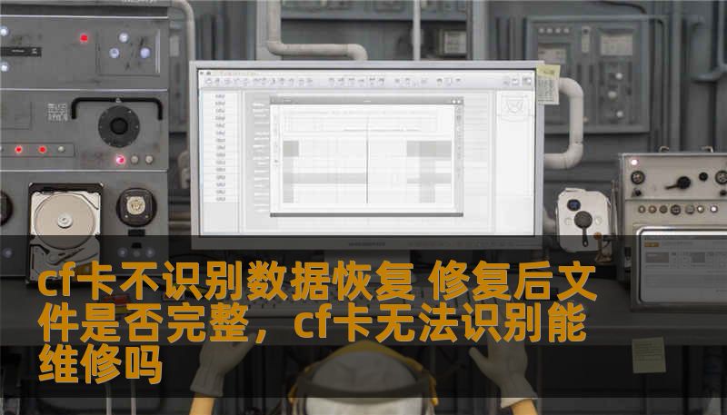 cf卡不识别数据恢复 修复后文件是否完整，cf卡无法识别能维修吗