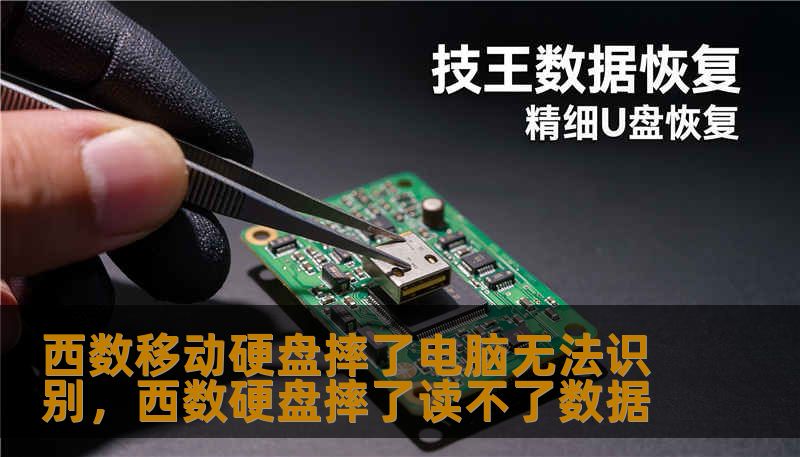 西数移动硬盘摔了电脑无法识别，西数硬盘摔了读不了数据