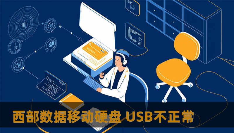 西部数据移动硬盘 USB不正常