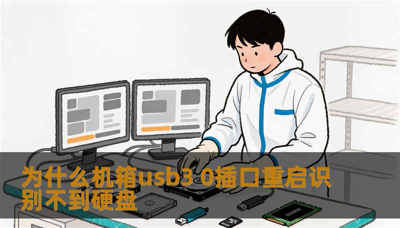 为什么机箱usb3 0插口重启识别不到硬盘