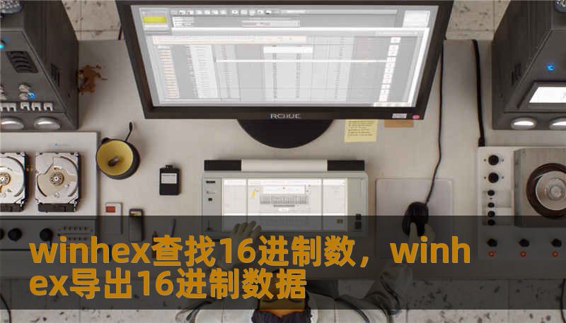 winhex查找16进制数，winhex导出16进制数据