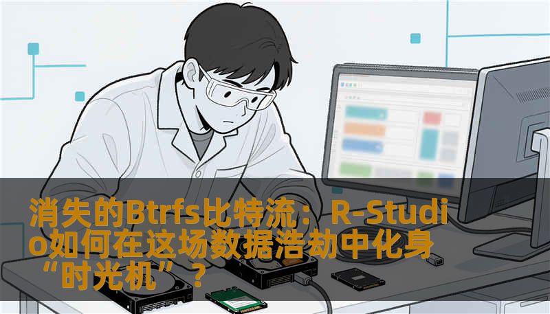 消失的Btrfs比特流：R-Studio如何在这场数据浩劫中化身“时光机”？