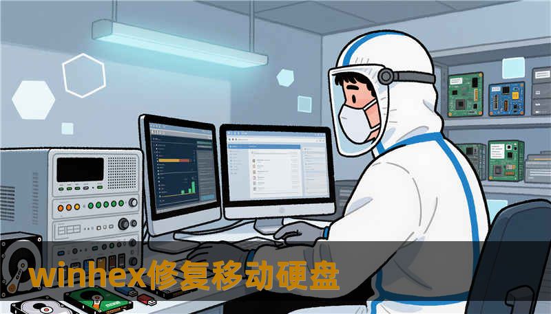 winhex修复移动硬盘