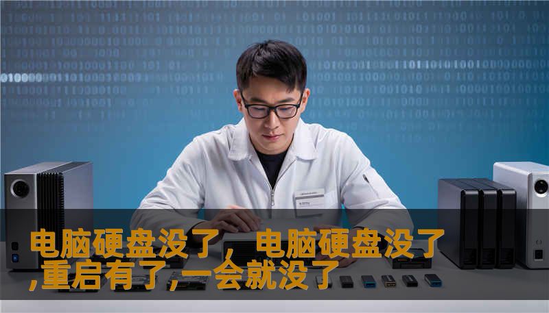 电脑硬盘没了，电脑硬盘没了,重启有了,一会就没了