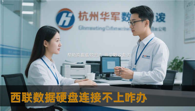 西联数据硬盘连接不上咋办