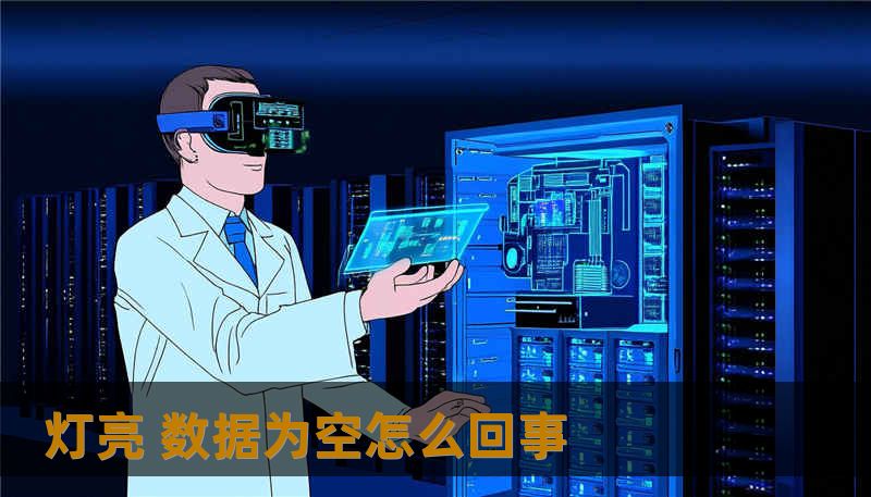 灯亮 数据为空怎么回事