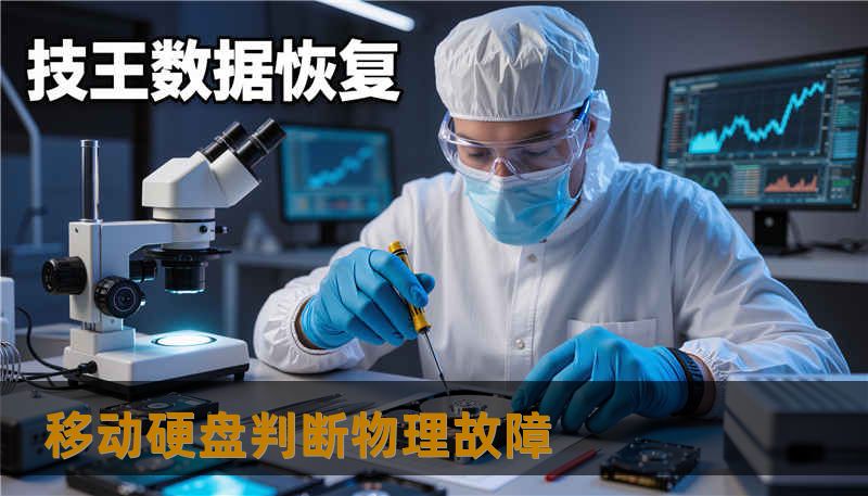 移动硬盘判断物理故障