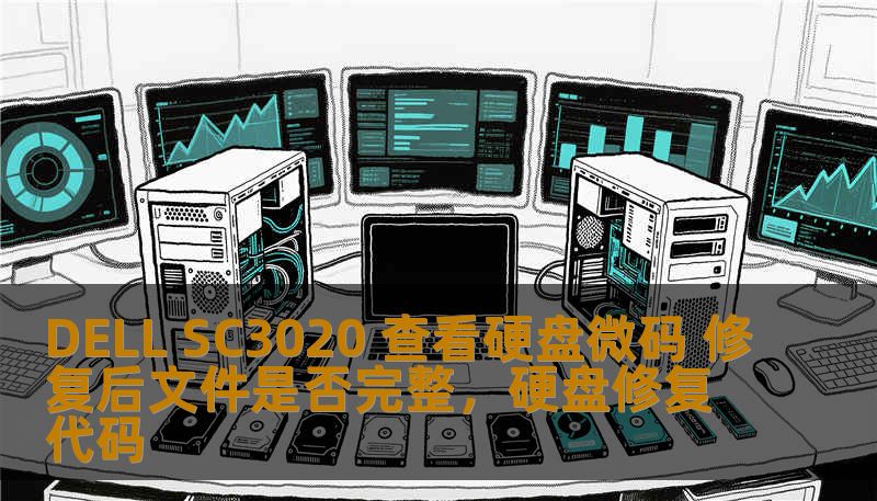 DELL SC3020 查看硬盘微码 修复后文件是否完整，硬盘修复代码
