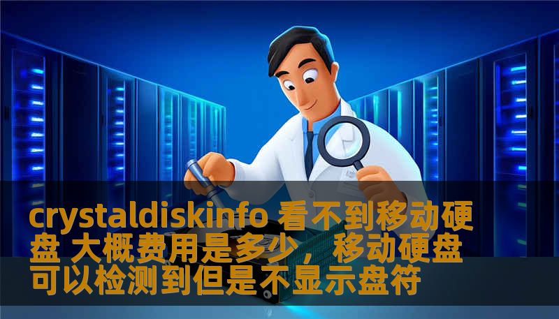 crystaldiskinfo 看不到移动硬盘 大概费用是多少，移动硬盘可以检测到但是不显示盘符