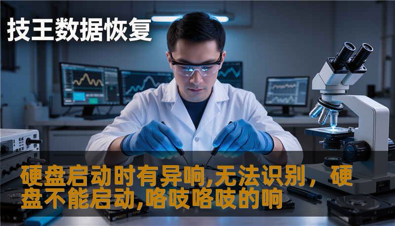 硬盘启动时有异响,无法识别，硬盘不能启动,咯吱咯吱的响