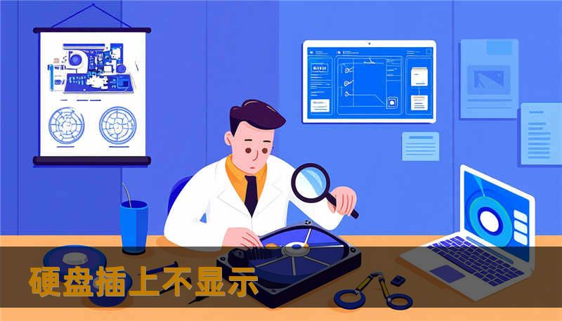 硬盘插上不显示