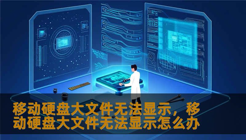 移动硬盘大文件无法显示，移动硬盘大文件无法显示怎么办