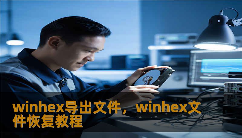 winhex导出文件，winhex文件恢复教程