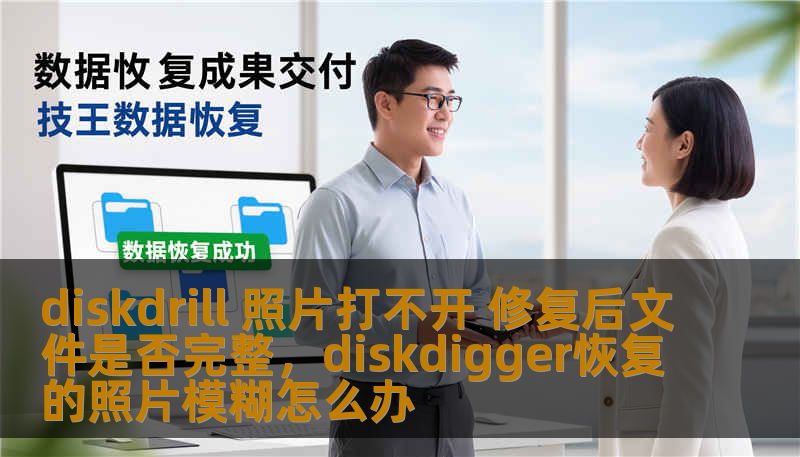 diskdrill 照片打不开 修复后文件是否完整，diskdigger恢复的照片模糊怎么办