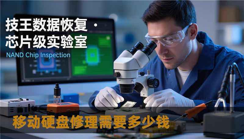 移动硬盘修理需要多少钱