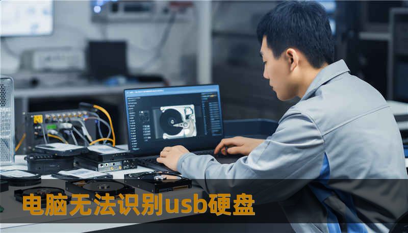电脑无法识别usb硬盘