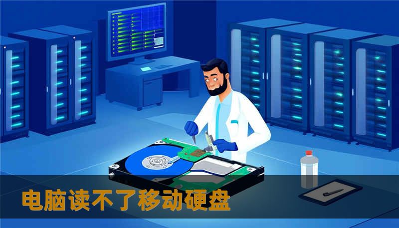 电脑读不了移动硬盘 电脑读不了移动硬盘