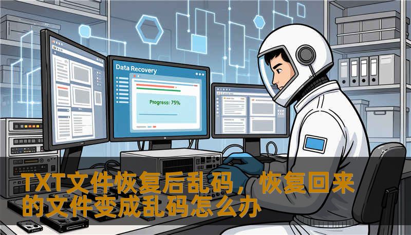 TXT文件恢复后乱码，恢复回来的文件变成乱码怎么办