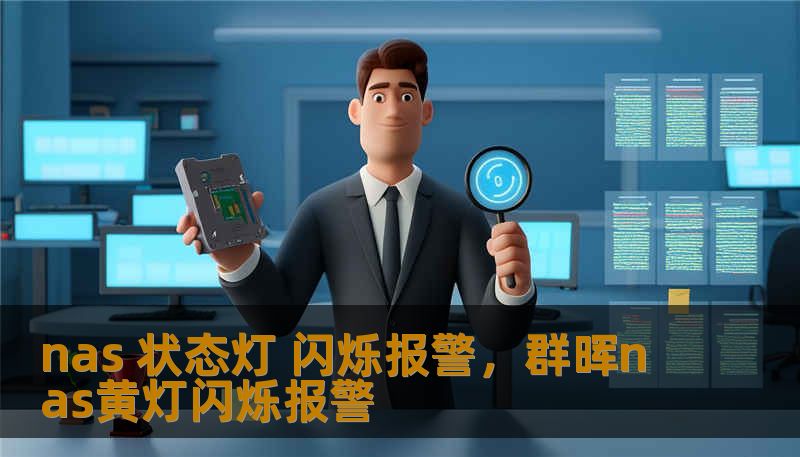 nas 状态灯 闪烁报警，群晖nas黄灯闪烁报警