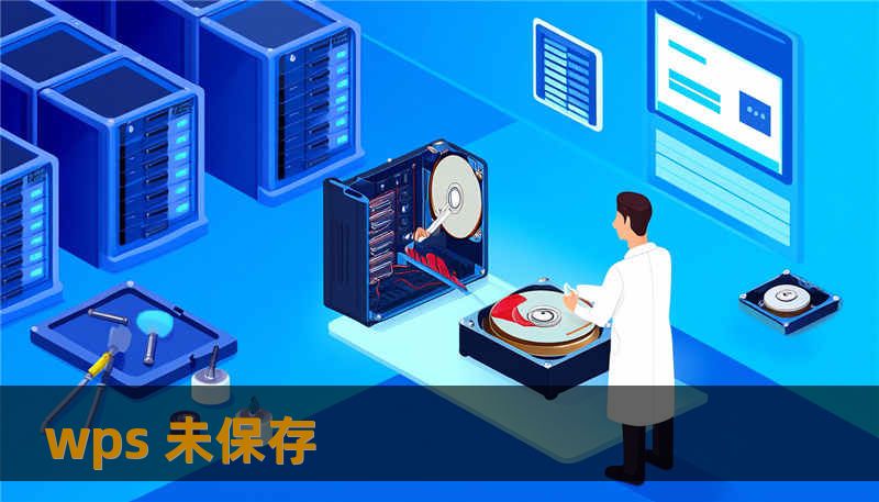 wps 未保存