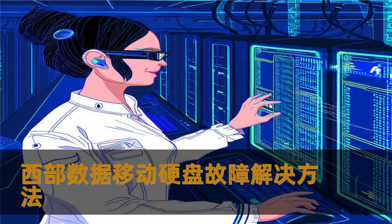 西部数据移动硬盘故障解决方法