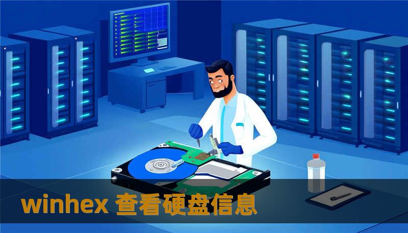 winhex 查看硬盘信息
