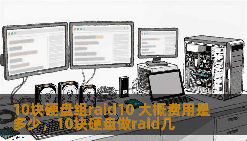 10块硬盘组raid10 大概费用是多少，10块硬盘做raid几