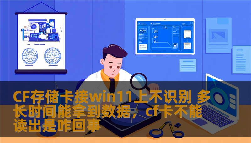 CF存储卡接win11上不识别 多长时间能拿到数据，cf卡不能读出是咋回事