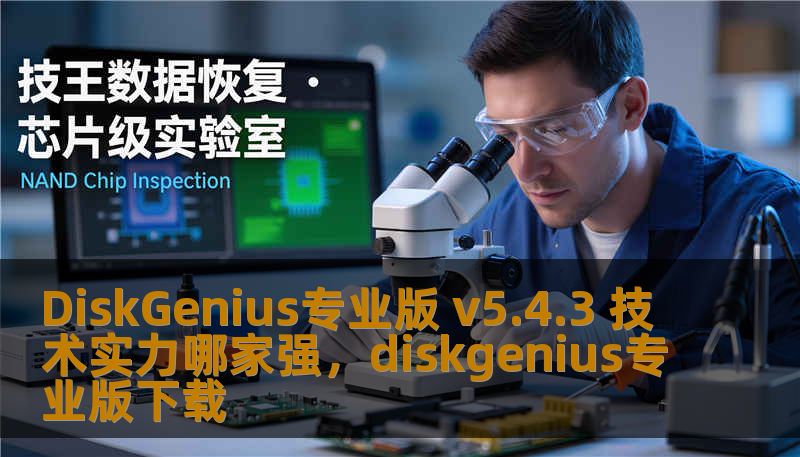 DiskGenius专业版 v5.4.3 技术实力哪家强，diskgenius专业版下载