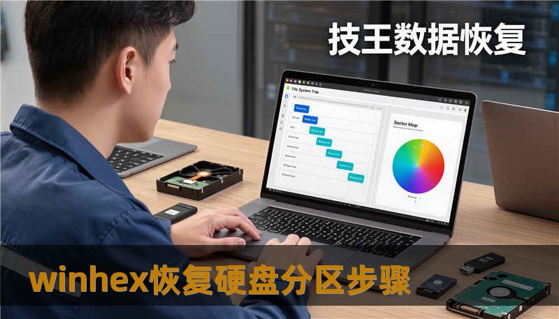 winhex恢复硬盘分区步骤