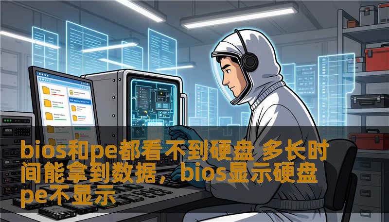 bios和pe都看不到硬盘 多长时间能拿到数据，bios显示硬盘pe不显示