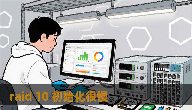 raid 10 初始化很慢