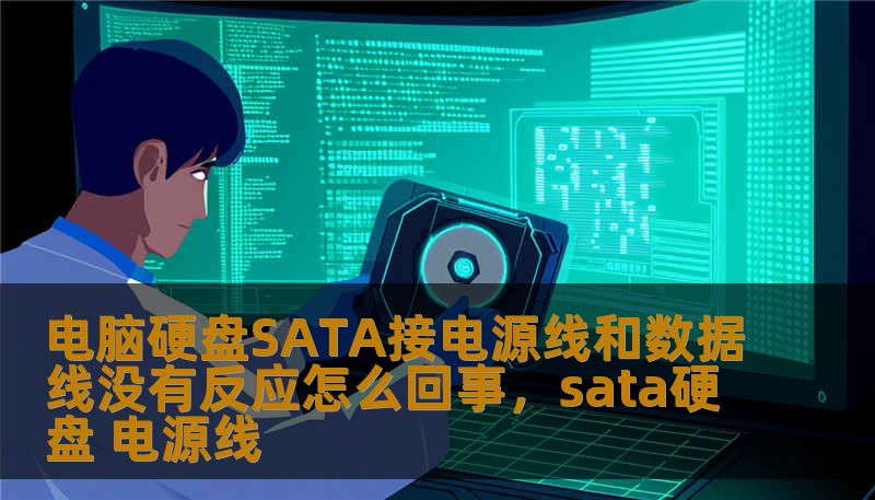 电脑硬盘SATA接电源线和数据线没有反应怎么回事，sata硬盘 电源线