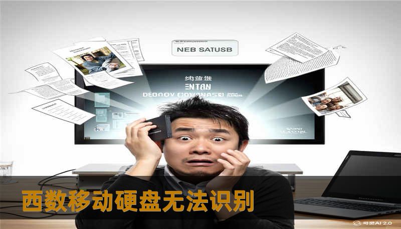 西数移动硬盘无法识别