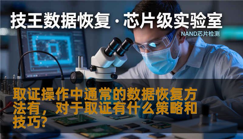 取证操作中通常的数据恢复方法有，对于取证有什么策略和技巧?
