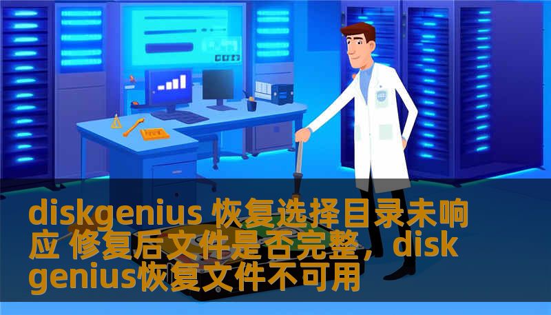 diskgenius 恢复选择目录未响应 修复后文件是否完整，diskgenius恢复文件不可用