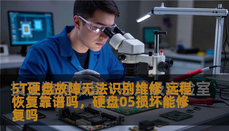 5T硬盘故障无法识别维修 远程恢复靠谱吗，硬盘05损坏能修复吗