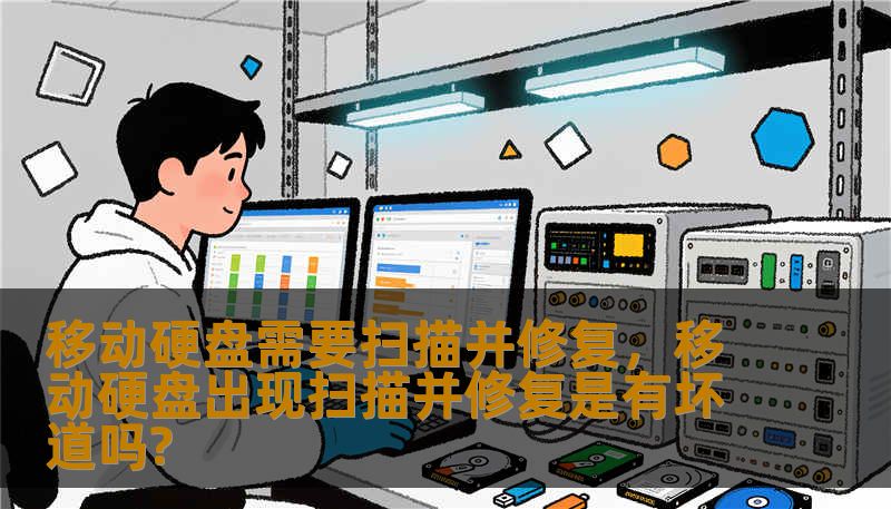 移动硬盘需要扫描并修复，移动硬盘出现扫描并修复是有坏道吗?