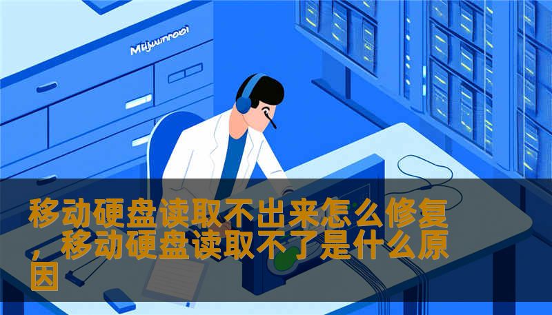 移动硬盘读取不出来怎么修复，移动硬盘读取不了是什么原因