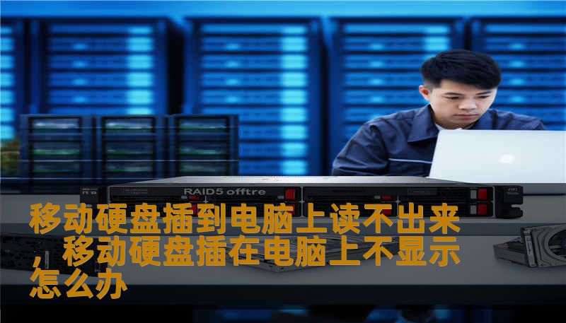 移动硬盘插到电脑上读不出来，移动硬盘插在电脑上不显示怎么办