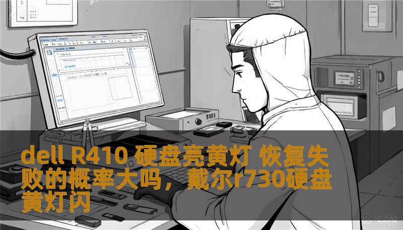 dell R410 硬盘亮黄灯 恢复失败的概率大吗，戴尔r730硬盘黄灯闪