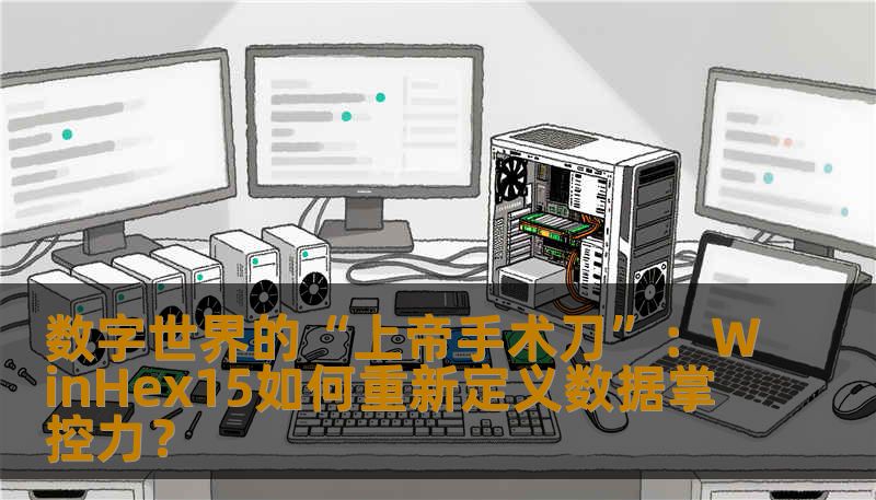 数字世界的“上帝手术刀”：WinHex15如何重新定义数据掌控力？