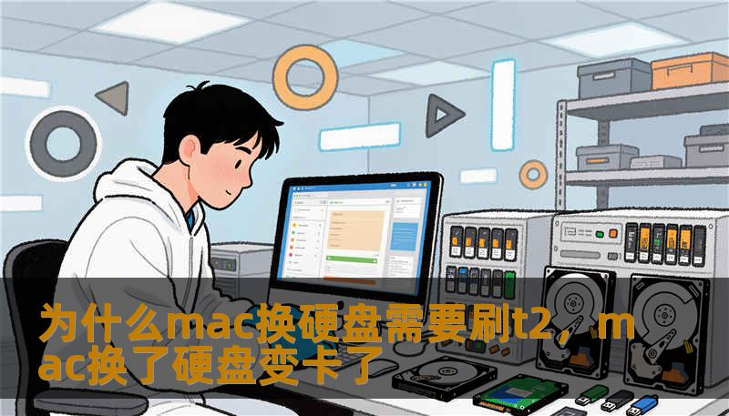 为什么mac换硬盘需要刷t2，mac换了硬盘变卡了