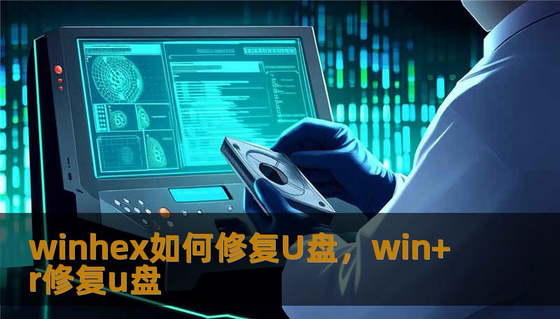 winhex如何修复U盘，win+r修复u盘