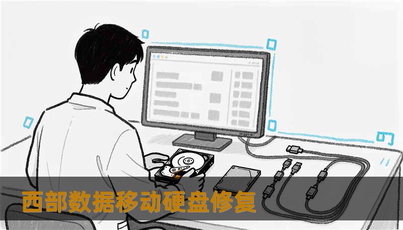 西部数据移动硬盘修复