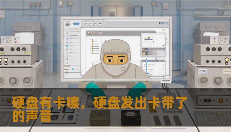 硬盘有卡嚓，硬盘发出卡带了的声音